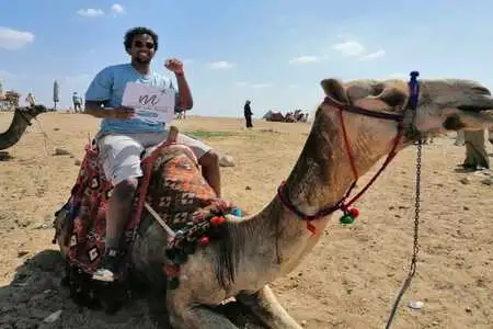 Half Day Tour BY Camel Ride To Giza Pyramids
