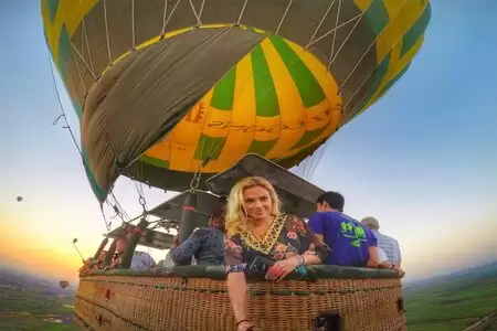 Private Trip hot air balloon ride in luxor, Egypt